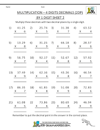 Some of the worksheets for this concept are multiplying decimals word problems, multiplying decimals word problems 1, set 1 word problems decimals, decimals multiplica tion word problems, multiplication and division word problems no problem, grade 5. Practice Math Worksheets Multiplication 4 Digits 2dp By 1 Digit 2 Free Math Worksheets Printable Multiplication Worksheets Math Worksheets