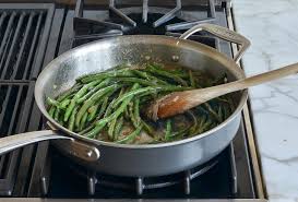 french green beans with shallots once