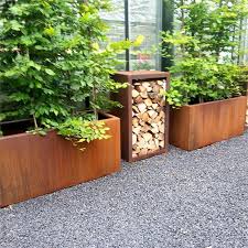 Outdoor Corten Planter Box
