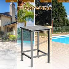 Outdoor Patio Bar Table