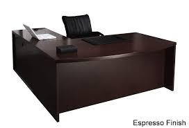 Enjoy small reception desks with free shipping from mayline, ofm, cherryman industries, and global total office. Mira Series Shaped Modern Office Desk Mel Home Bow Front House N Decor