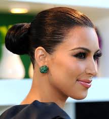 Begin to examine very extraordinary. Kim Kardashian Classic Black Bun Hairstyles Hairstyles Weekly