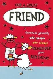 to a good friend birthday card male