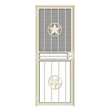 Security Door With Insect Screen
