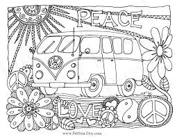 Vw bus is the second line of the motor vehicle presented by the german car manufacturer volkswagen, in 1950. Coloring Sheets Vans Coloring Library