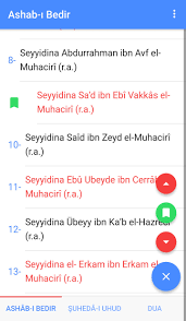 Ashab-ı Bedir Şuheda-i Uhud for Android - APK Download