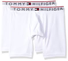 Tommy Hilfiger Mens Underwear Modern Essentials Boxer Briefs White Medium