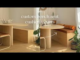 Sewing Custom Bench Seat Cushions