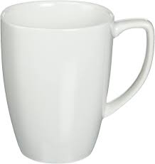 corelle square 12 ounce mug pure white
