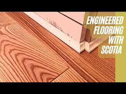 engineered flooring with scotia beading