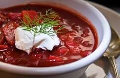 What is the national dish of Russia?