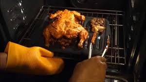 Pat the chicken thighs with a paper towel. Oven Roasted Whole Tandoori Chicken Oven Baked Whole Chicken Recipe Youtube