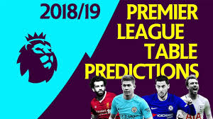 premier league prediction