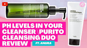 ph levels in your cleanser anura