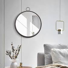 Metalandwood Frame Black Wall Mirror