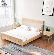 Genappe Rattan Bed Frame Wooden Bed