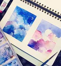 Watercolor can be intimidating for beginners, and even some experienced artists find it challenging. 31 Easy Watercolor Art Ideas For Beginners Easy Watercolor Watercolor Paintings For Beginners Watercolor Beginner