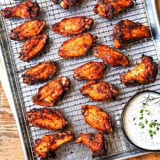 sweet and smoky dry rub wings but