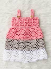 easy crochet baby dress free pattern