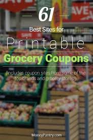 61 Best Sites For Free Printable Grocery Coupons