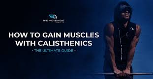 how to gain muscle with calisthenics