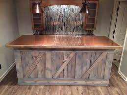 Basement Bar Idea Rustic Columbus