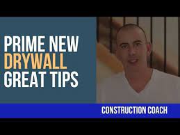 Prime New Drywall Great Tips