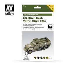 Vallejo Afv Us Army Olive Drab