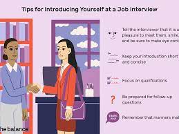 How to introduce yourself in a creative way sample. How To Introduce Yourself At A Job Interview