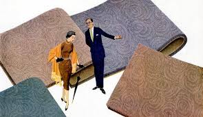 mid century wall to wall carpet styles