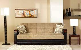 Luna Fulya Brown Sofa Bed By Bellona