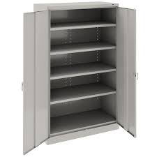 light gray jumbo storage cabinet