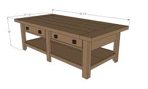 Coffee Table Woodworking Plans