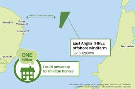Anglia (peninsula), original home of the angles in north germany. East Anglia Three Approved By Uk Windpower Monthly