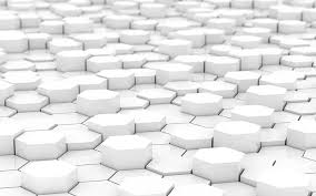 hd wallpaper white hexagonal tiles