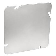 2 Gang Flat Blank Square Cover