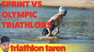 sprint triathlons vs olympic triathlons