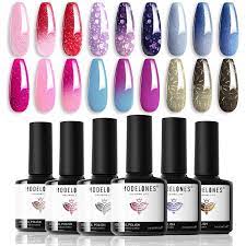 modelones color changing gel nail