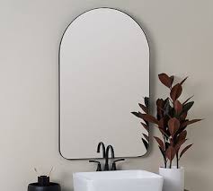 Slim Profile Arch Wall Mirror Pottery