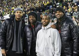 While talking to the press on monday, he was specifically asked about what lebron james said about the nba not giving their players enough time to rest during this new season setup. Nba Stars Lebron James Carmelo Anthony Dwyane Wade Chris Paul Drop By Eugene For Oregon Usc Oregonlive Com