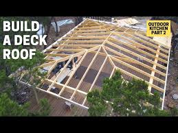 How To Frame A Roof Over A Deck