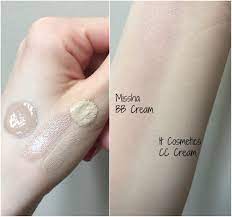 missha bb cream vs it cosmetics cc