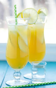 pineapple fruit tail drink recipe