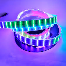 Six Rows Color Chasing Rgb Dream Color Led Strip Lights Dc12v Flexible Led Tape Light With 55leds Per Feet For Holiday Lighting Dcfls 12v Ucs1903x900 99 99