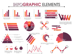 Creative Colorful Business Infographic Elements Including