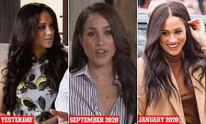 By emily rekstis · jan 2, 2018. Meghan Markle Wore Hair Extensions For Spotify Video Says Stylist Daily Mail Online