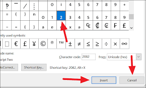 Keyboard Shortcut For Subscript In Word