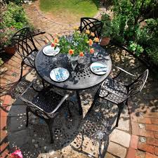 4 Seater Bronze Garden Table