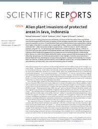 Read more yayasan cn di ci : Pdf Alien Plant Invasions Of Protected Areas In Java Indonesia
