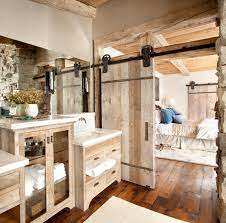 This is one gorgeous master bathroom with a rustic feel created through the stones and wood. Master Bathroom Rustikal Badezimmer Sonstige Von Peace Design Houzz